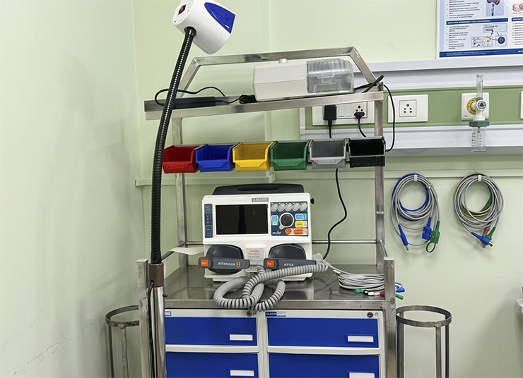 Quick Cardiac Response with Defibrillator Technology
